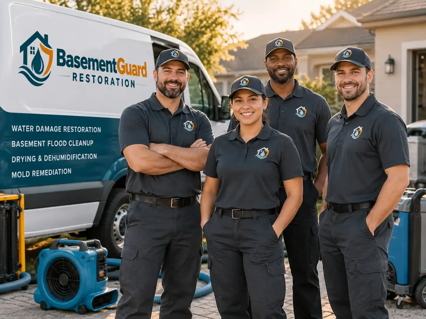 Basement Water Damage Restoration company in Hatley, WI